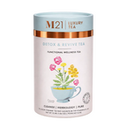 M21 Luxury Tea canister for Detox & Revive Tea on a white background