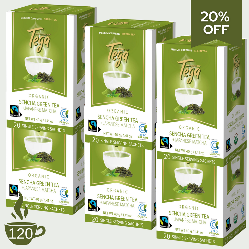 Sencha Green Tea Japanese Matcha Organic 20ct