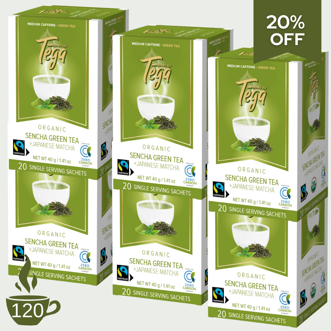 Sencha Green Tea Japanese Matcha Organic 20ct