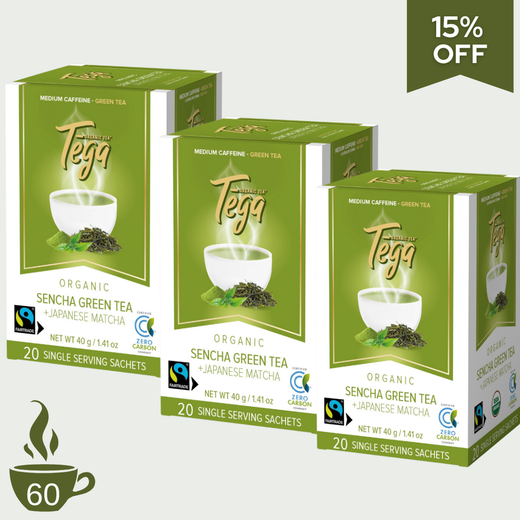 Sencha Green Tea Japanese Matcha Organic 20ct