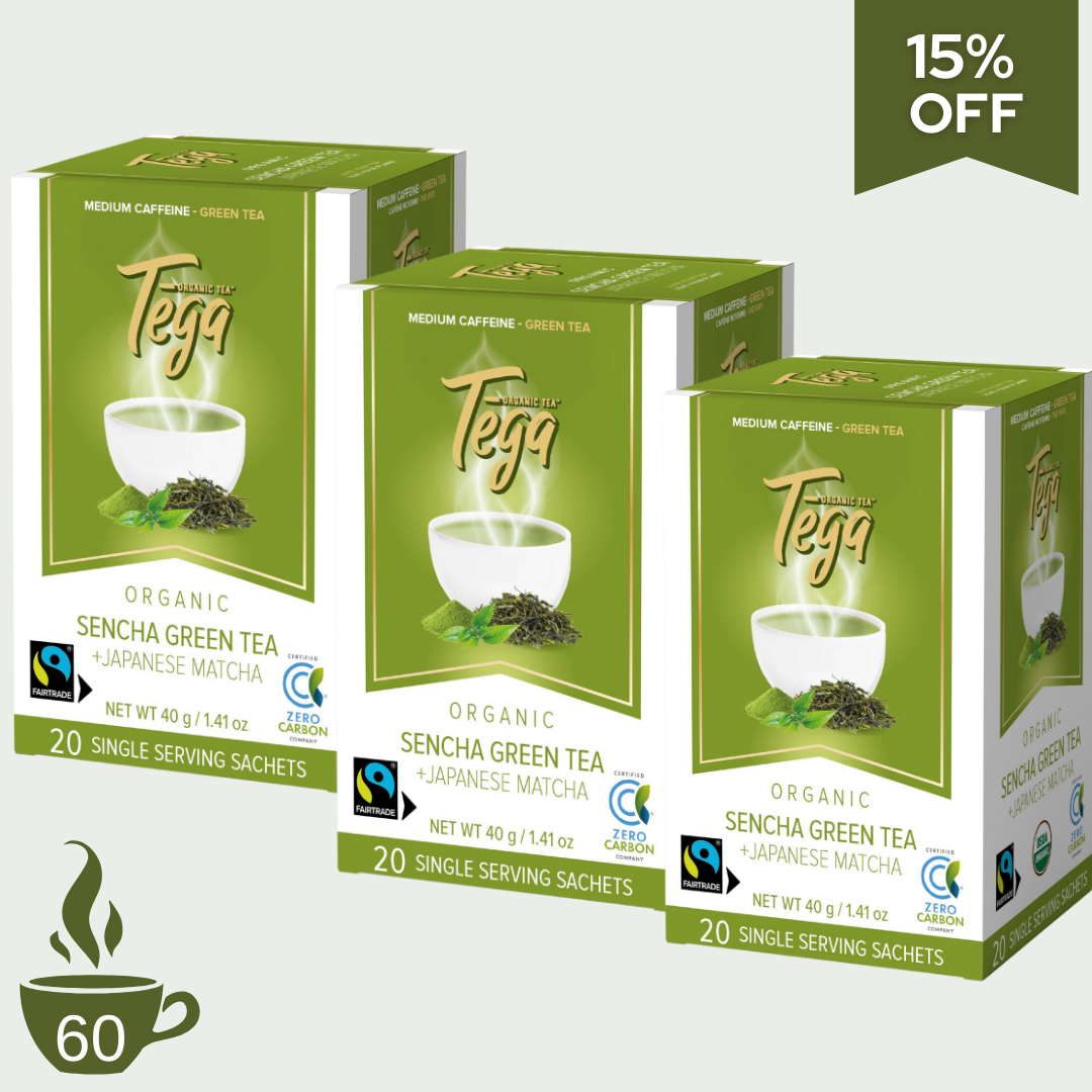 Sencha Green Tea Japanese Matcha Organic 20ct