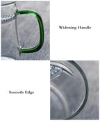Heat-Resistant Glass Teacup with Filter