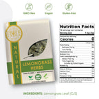 NUTRITEA Natural Lemongrass Full Leaf Tea (Caffeine Free)