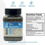 NUTRITEA Natural Herbal Health Loose Leaf Tea Jars