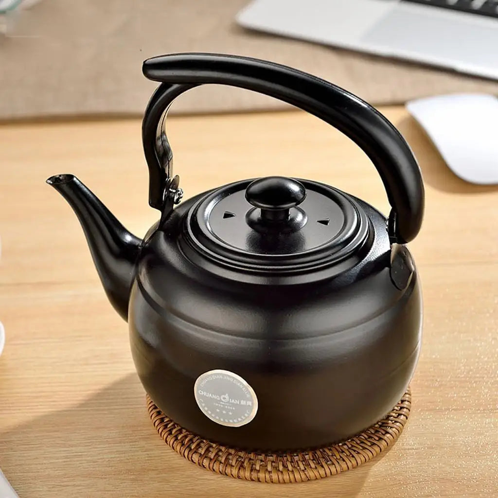 Stainless Steel Teapot Teakettle Tea Kettle Kitchen Hotel 1000ml