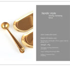 2-in-1 Coffee Scoop Stainless Steel Coffee Powder Measuring Scoop with Sealing Clip Tea Milk Powder Scoop Coffee Accessories