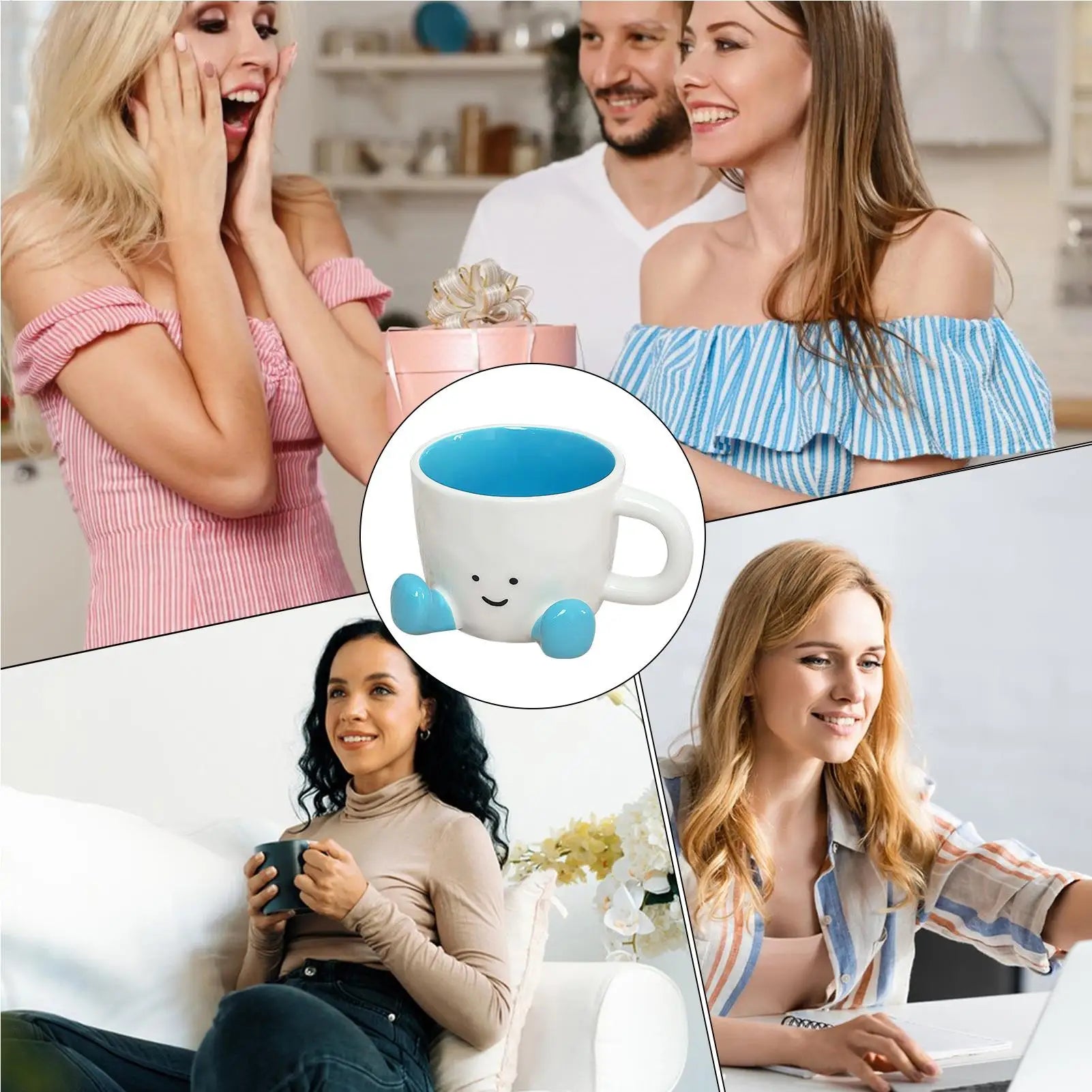 Cute Coffee Mug Adorable kitchenCeramic Coffee
