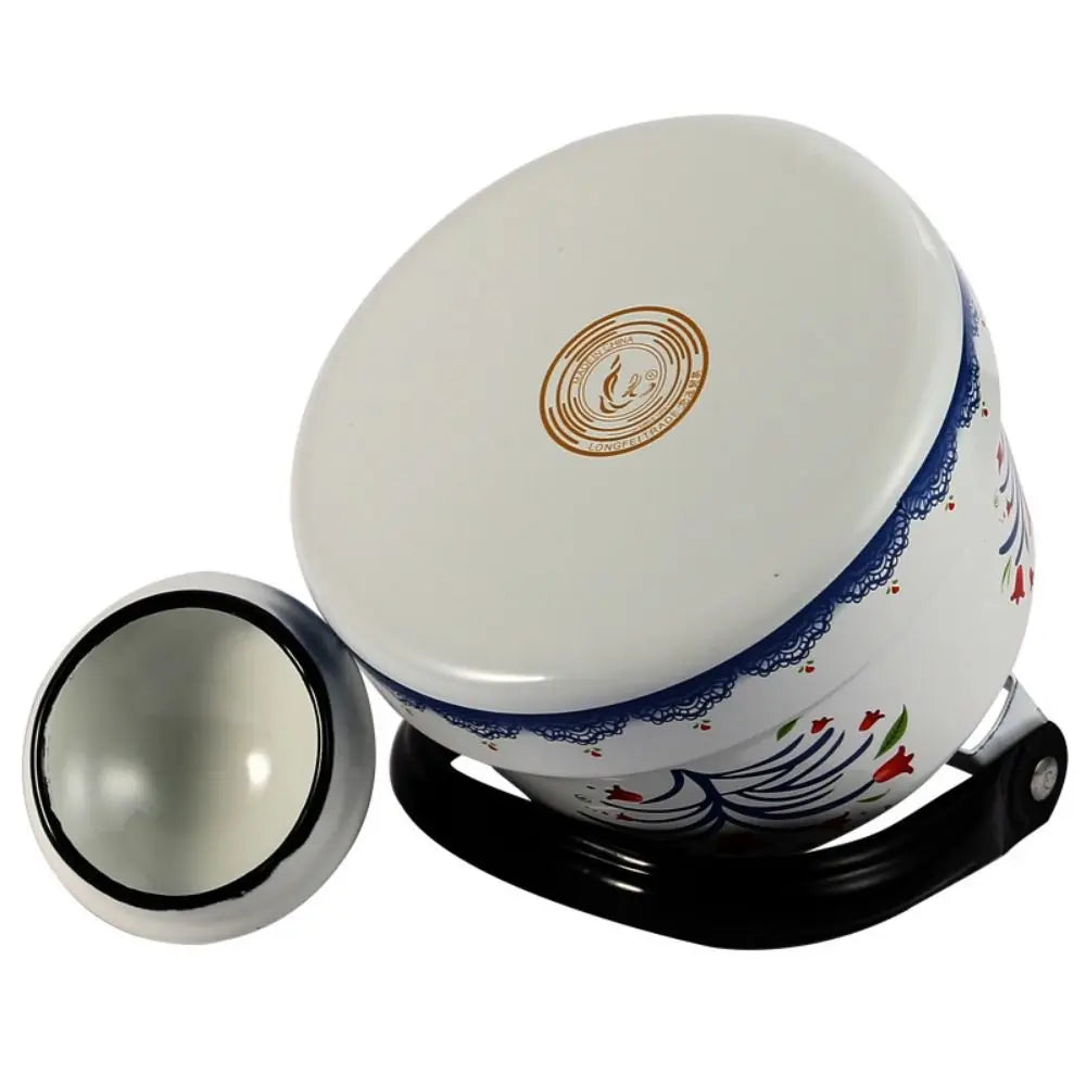 Teakettle Enamel Enamel Tea Kettle European Style 2.5L Tea Pot No Whistling