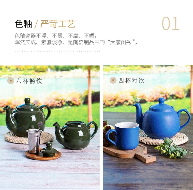 London Pottery 600ML multispot teapot ceramic tea pot
