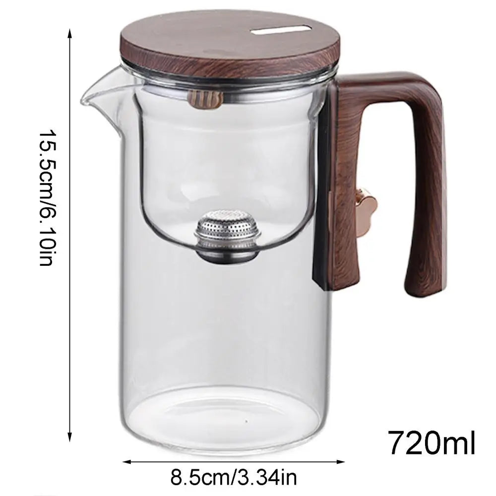 Magnetic Glass Tea Infuser Kettle