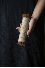 Tea mat, pure handmade table runner, pure cotton, thick coarse dry soaking