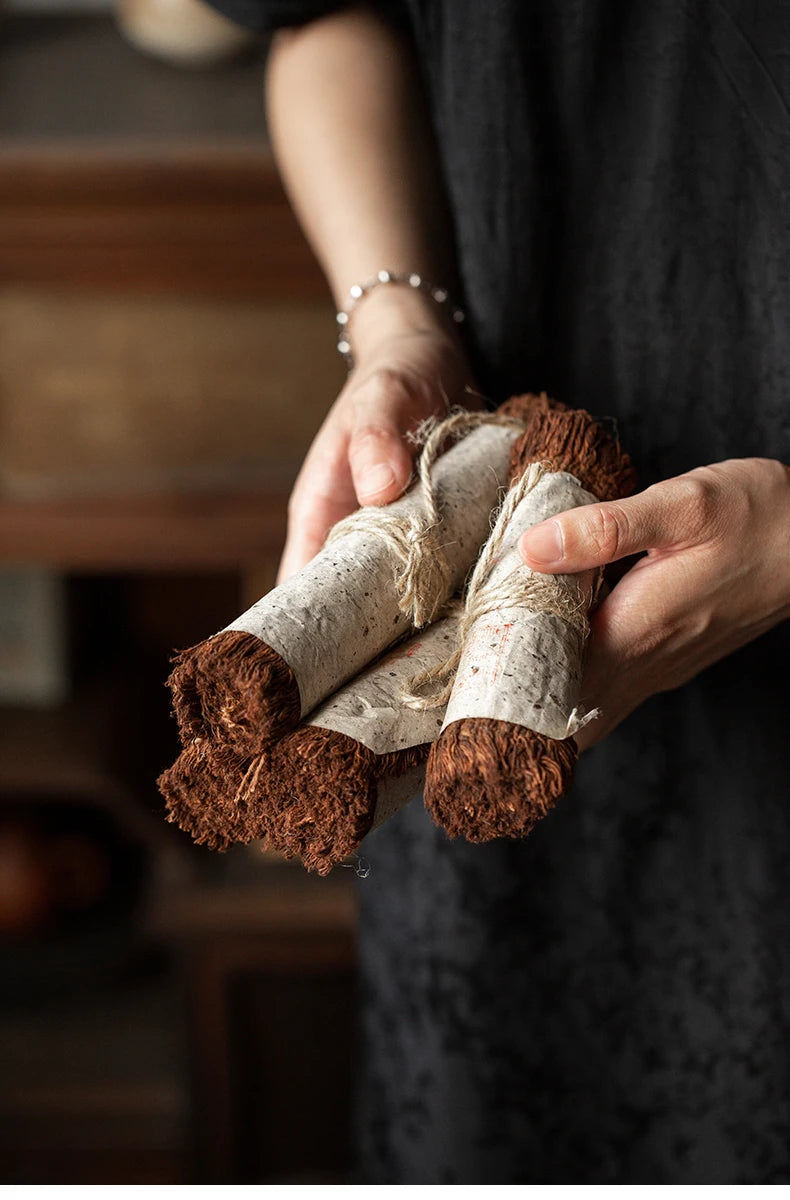 Tea mat, pure handmade table runner, pure cotton, thick coarse dry soaking