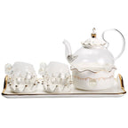 Nordic Afternoon Tea Set Flower Tea Cup Set