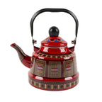 Teakettle Enamel Enamel Tea Kettle European Style 2.5L Tea Pot No Whistling