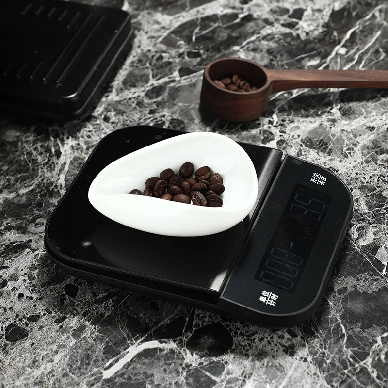 Coffee Beans Dosing Cup Trays Pottery Tea Vessel Ceramic Scoop