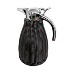 Serve Tea In Style Elegant Rattan Thermos Tea Carafe