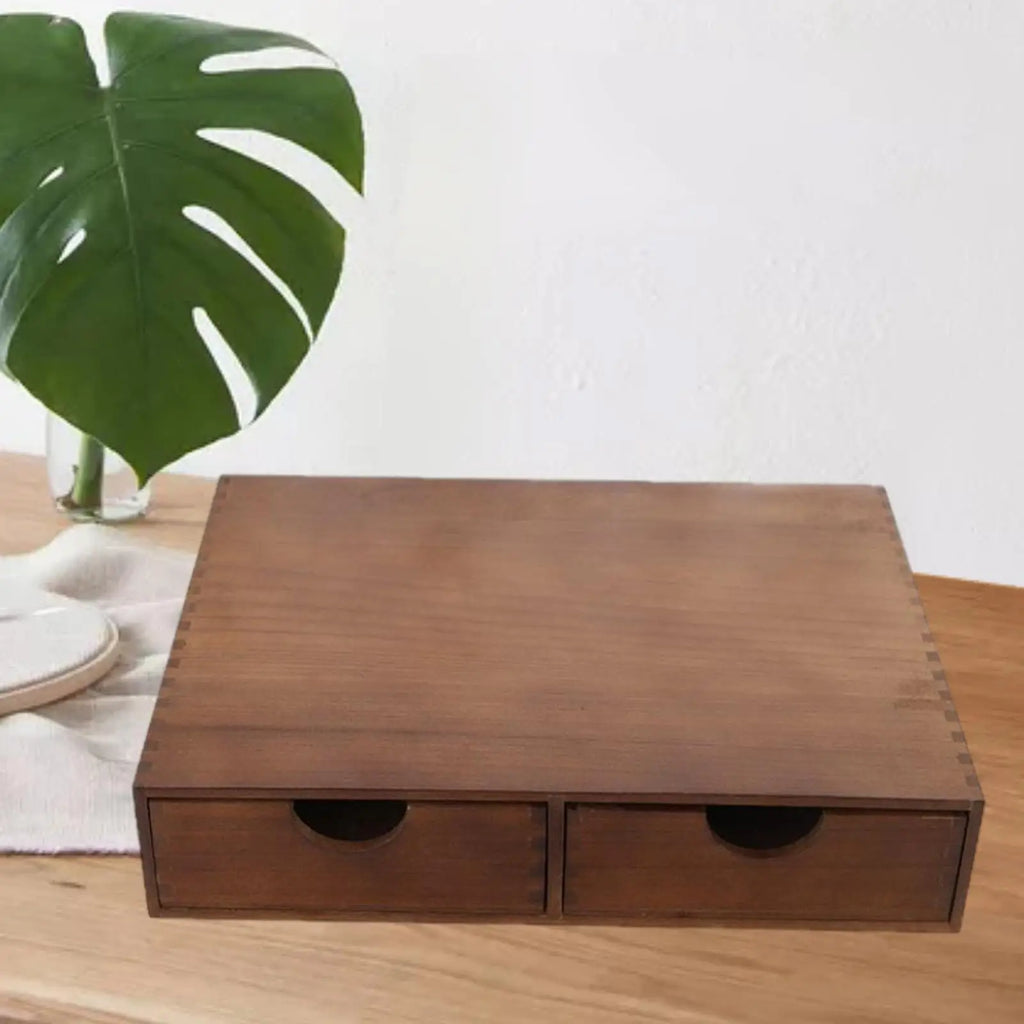 Tea and Coffee Organizer Coffee Capsule Drawer with 2 Drawers