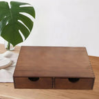 Tea and Coffee Organizer Coffee Capsule Drawer with 2 Drawers