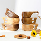 Home Wooden Craft Handmade Tea Milk Wooden Mug Coffee Mug
