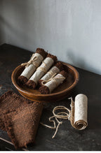 Tea mat, pure handmade table runner, pure cotton, thick coarse dry soaking