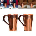 Copper Coffee Mug Handmade Pure Copper Cup Sturdy Easy Clean  400ml