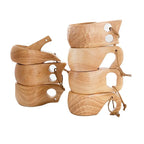 Home Wooden Craft Handmade Tea Milk Wooden Mug Coffee Mug
