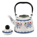 Teakettle Enamel Enamel Tea Kettle European Style 2.5L Tea Pot Comfortable
