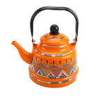 Teakettle Enamel Enamel Tea Kettle European Style 2.5L Tea Pot Comfortable