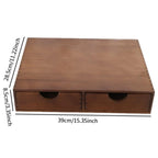 Tea and Coffee Organizer Coffee Capsule Drawer with 2 Drawers