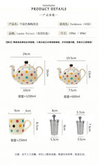 London Pottery 600ML multispot teapot ceramic tea pot