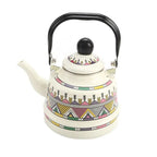 Teakettle Enamel Enamel Tea Kettle European Style 2.5L Tea Pot Comfortable