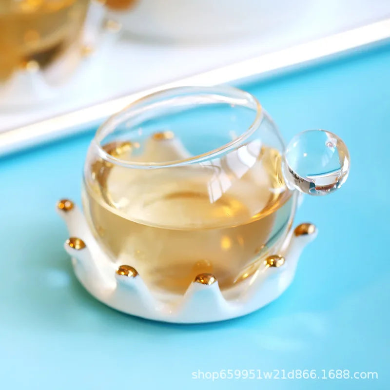 Nordic Afternoon Tea Set Flower Tea Cup Set