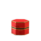 Hexagonal Tea Box Tinplate Tea Storage Tank Small Portable Sealed