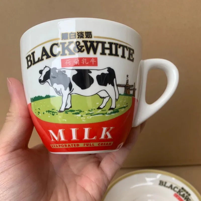 Thiened Cerc Bla White Milk Tea Cup 220ml
