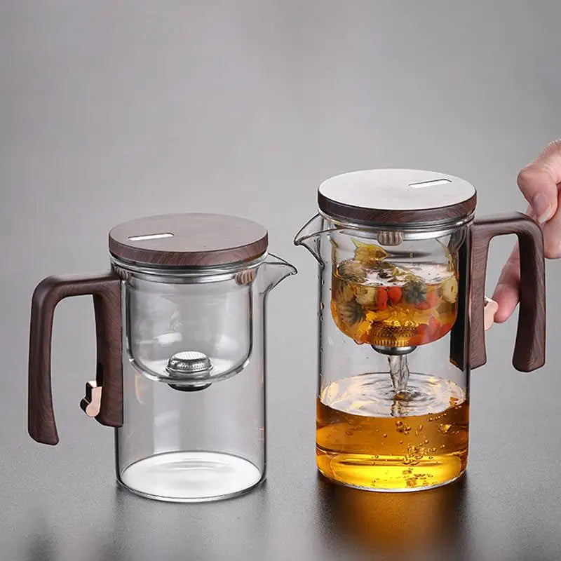 Magnetic Glass Tea Infuser Kettle