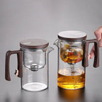 Magnetic Glass Tea Infuser Kettle