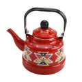 Teakettle Enamel Enamel Tea Kettle European Style 2.5L Tea Pot Comfortable