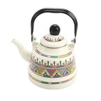 Teakettle Enamel Enamel Tea Kettle European Style 2.5L Tea Pot No Whistling