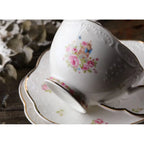 16pc Vintage Floral Tea Set