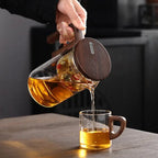 Magnetic Glass Tea Infuser Kettle
