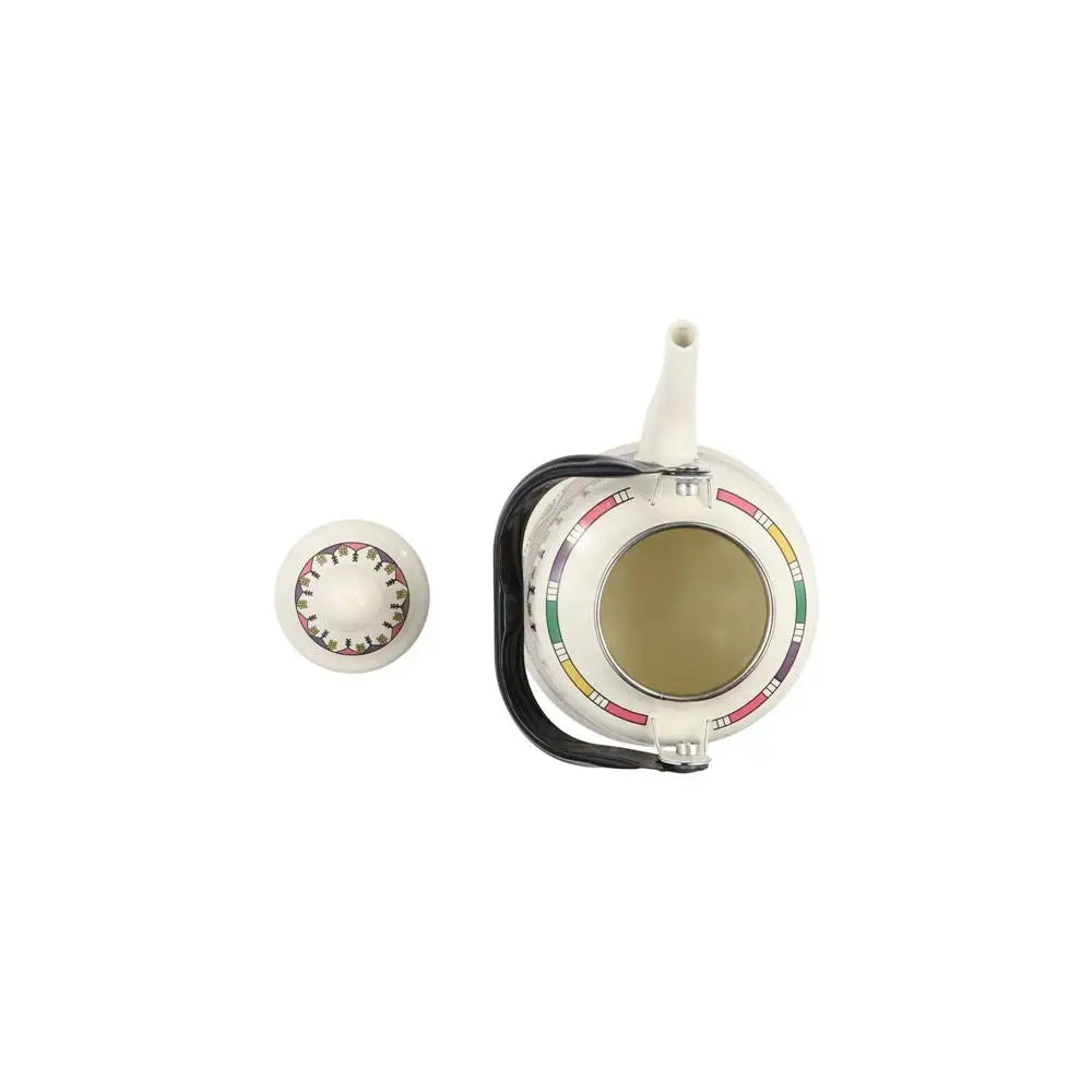 Teakettle Enamel Enamel Tea Kettle European Style 2.5L Tea Pot No Whistling
