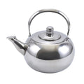 Teapot with Infuser Stainless Steel Tea Kettle Coffee Pot Portable Loose Leaf Hot Water Pot