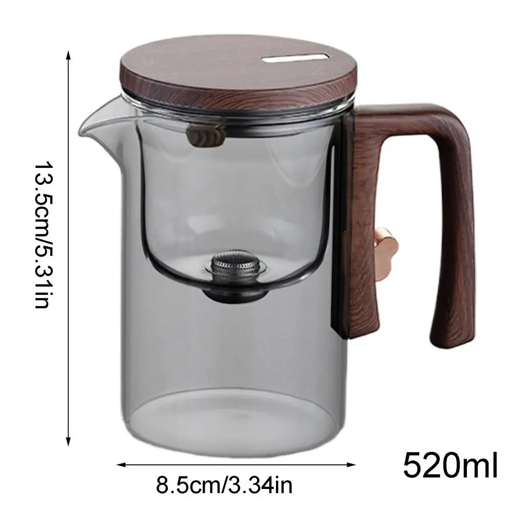 Magnetic Glass Tea Infuser Kettle