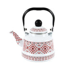 Teakettle Enamel Enamel Tea Kettle European Style 2.5L Tea Pot No Whistling