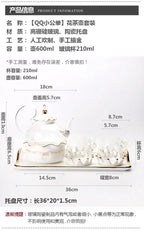 Nordic Afternoon Tea Set Flower Tea Cup Set