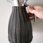 Serve Tea In Style Elegant Rattan Thermos Tea Carafe