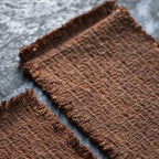 Tea mat, pure handmade table runner, pure cotton, thick coarse dry soaking