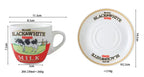 Thiened Cerc Bla White Milk Tea Cup 220ml