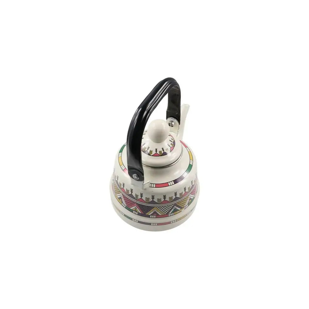 Teakettle Enamel Enamel Tea Kettle European Style 2.5L Tea Pot No Whistling