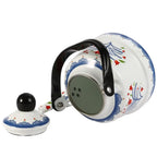 Teakettle Enamel Enamel Tea Kettle European Style 2.5L Tea Pot No Whistling